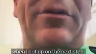 Bystander Grabs the Gun of hockey rink Tranny Shooter