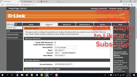 DLink Set up Wireless Repeater mode NETVN