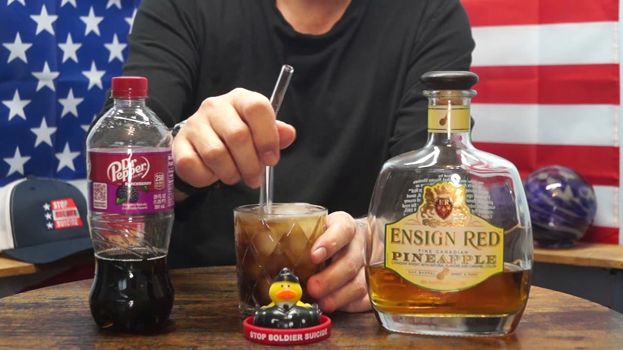 Phillip Barnett - Ensign Red Pineapple Whiskey & Dr Pepper Blackberry