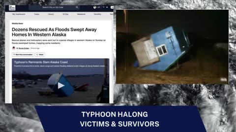 Typhoon Halong Victims and Survivors in Alaska