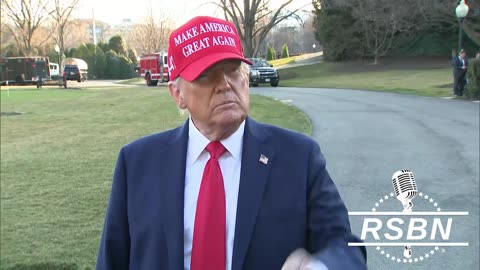 Pres. Trump Answers Questions from the Press After Meeting with Pres. Zelenskyy - 2/28/2025