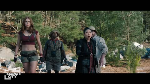 Jumanji The Next Level Baboon Attack Bridge Scene (Kevin Hart, Jack Black 4K HD Clip) Captions