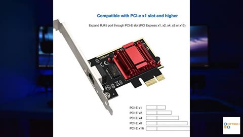 2.5GBase-T PCIe Network Adapter RTL8125B