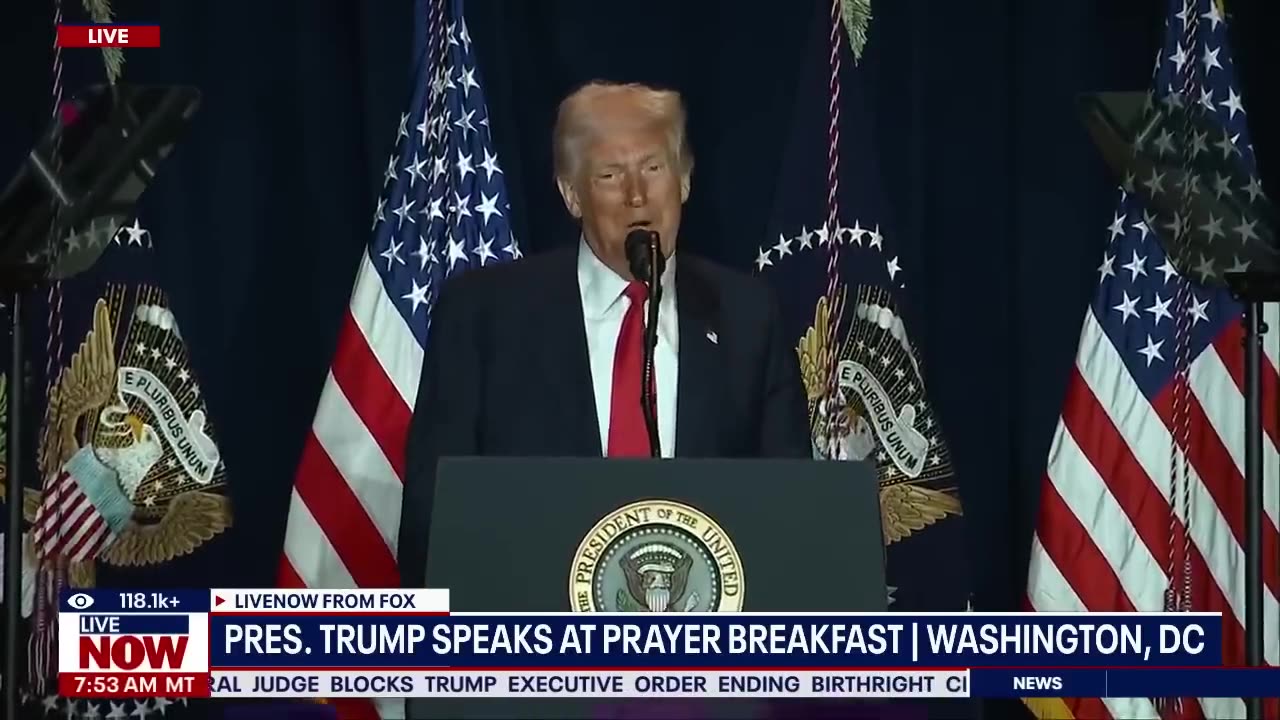 President Trump speaks on religion, hostage release and assassination attempt