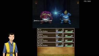 Dragon Quest 8 (3DS/RetroArch) day 35 Did the painting just smiled?