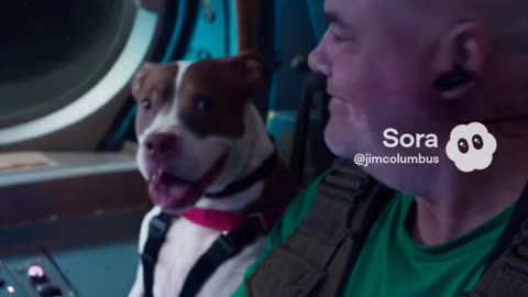 Me & Deano Aboard a Starship 🚀🐾 | SkyFire Chronicles