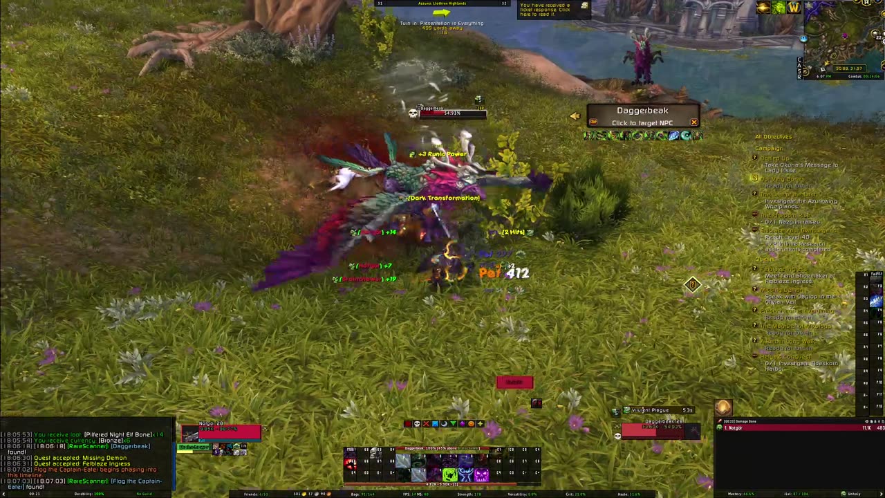 WoW Legion Remix ➡ Unholy Death Knight