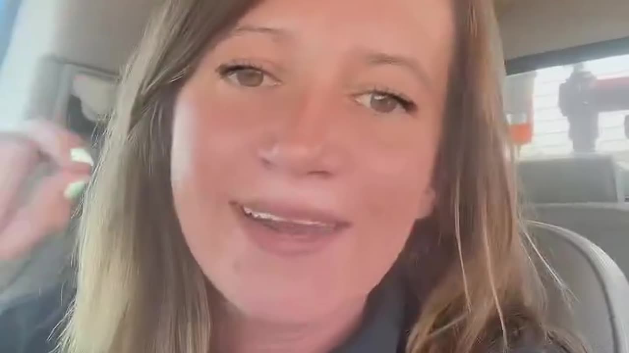 I really think she's pissed off and she's NOT going to comply!...😬 BTW