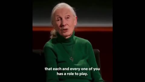 Jane Goodall Deep State Slag