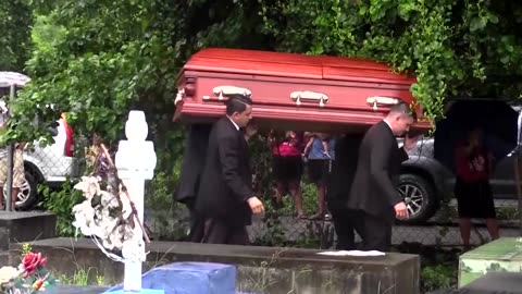 Family bury migrant killed in Dallas ICE shooting, demand justice