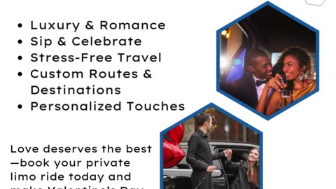 Make Valentine’s Day Magical with a Private Limo Ride