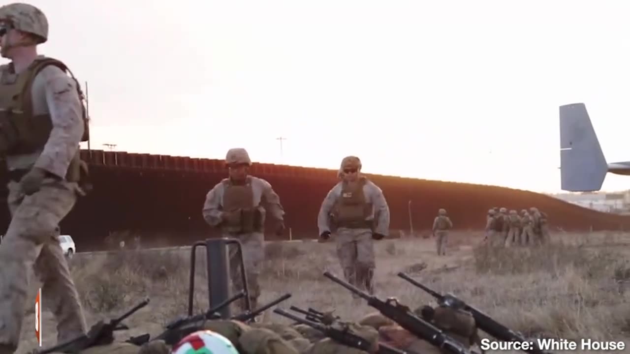 U.S. Marine Corps Troops Helping to Secure the Southern Border