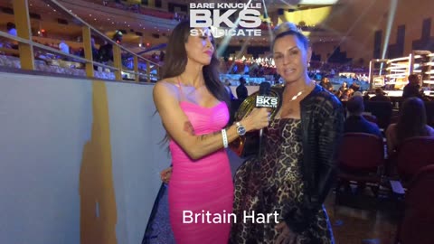 Britain Hart Interview at BKFC 85 Event | Bare Knuckle