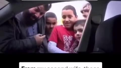 Muslim man, 3 wives, 11 children