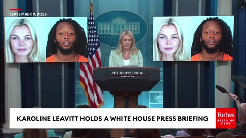 BREAKING Leavitt Castigates Journalists To Their Faces Over Lack Of Iryna Zarutska Killing Coverage