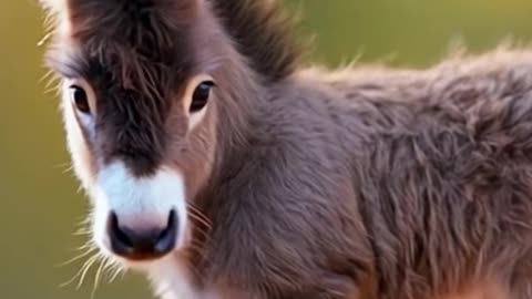 Meet the world’s tiniest donkey