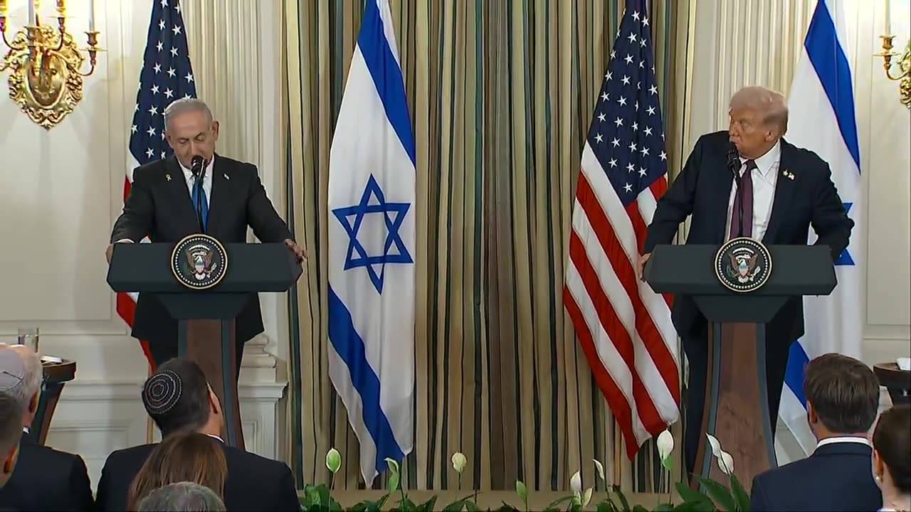 POTUS, Netanyahu⚡'Comprehensive Plan to End the Gaza Conflict'