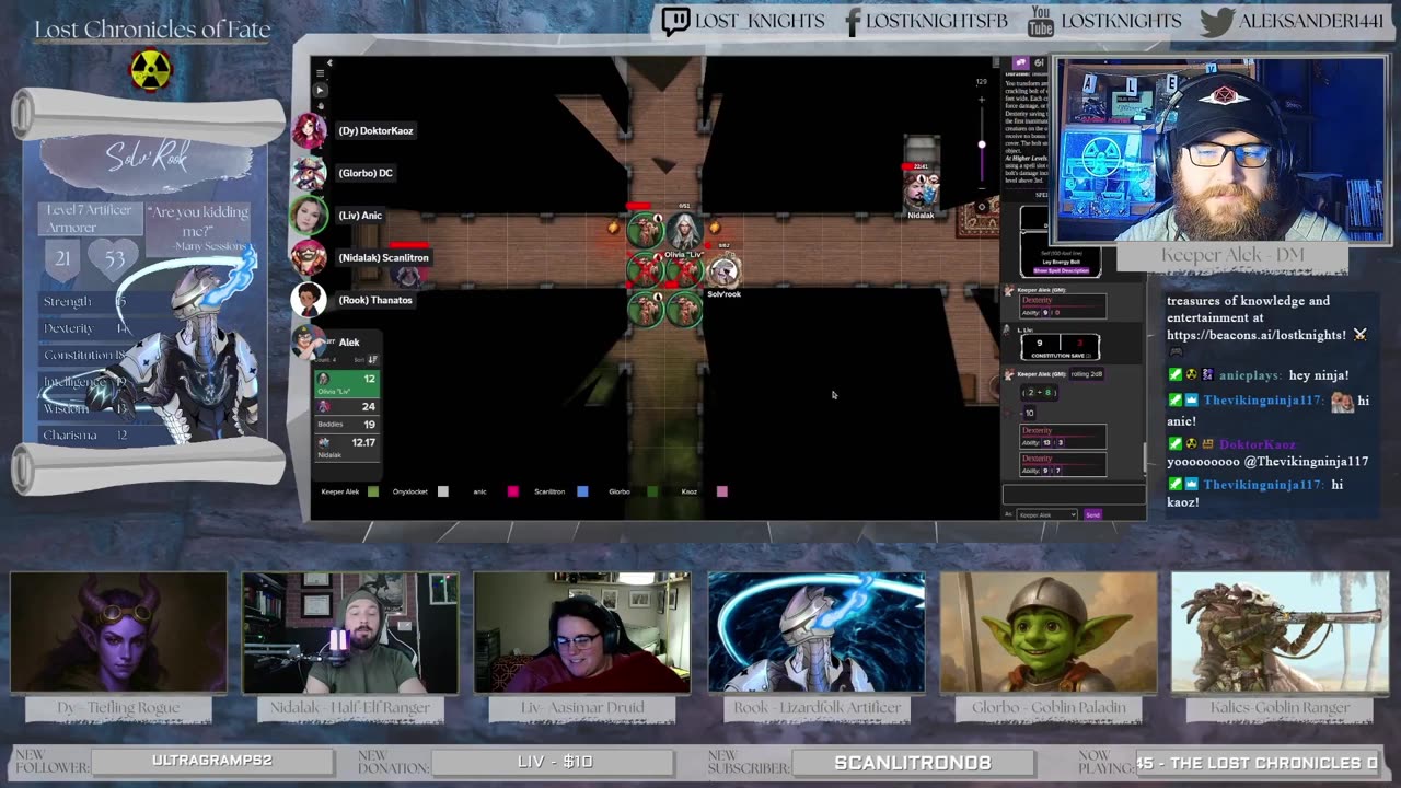 REPLAY Lost Knights D&D