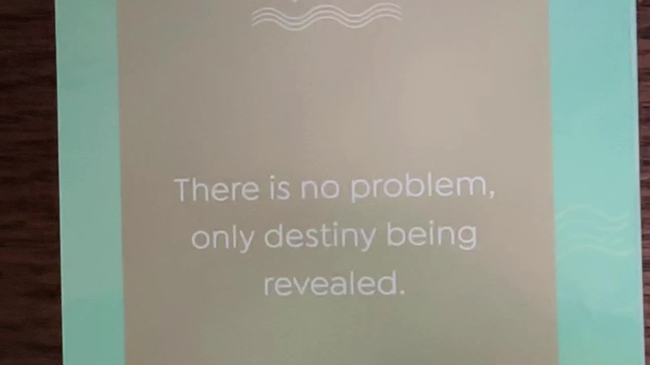 10/4/25 card: destiny