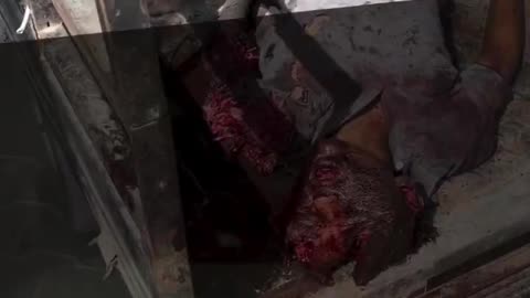 Arrival of a martyr who targeted a group of citizens at Al-Babidi intersection (Graphic)