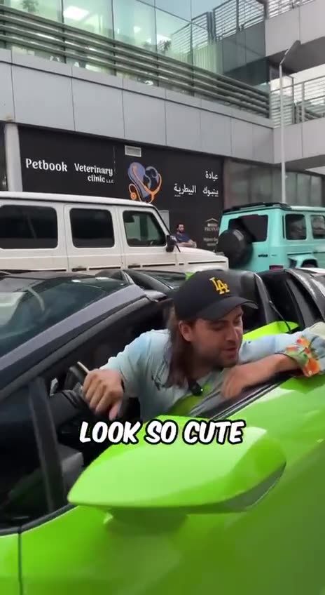 A man can only trade his girlfriend for a Lamborghini 😆