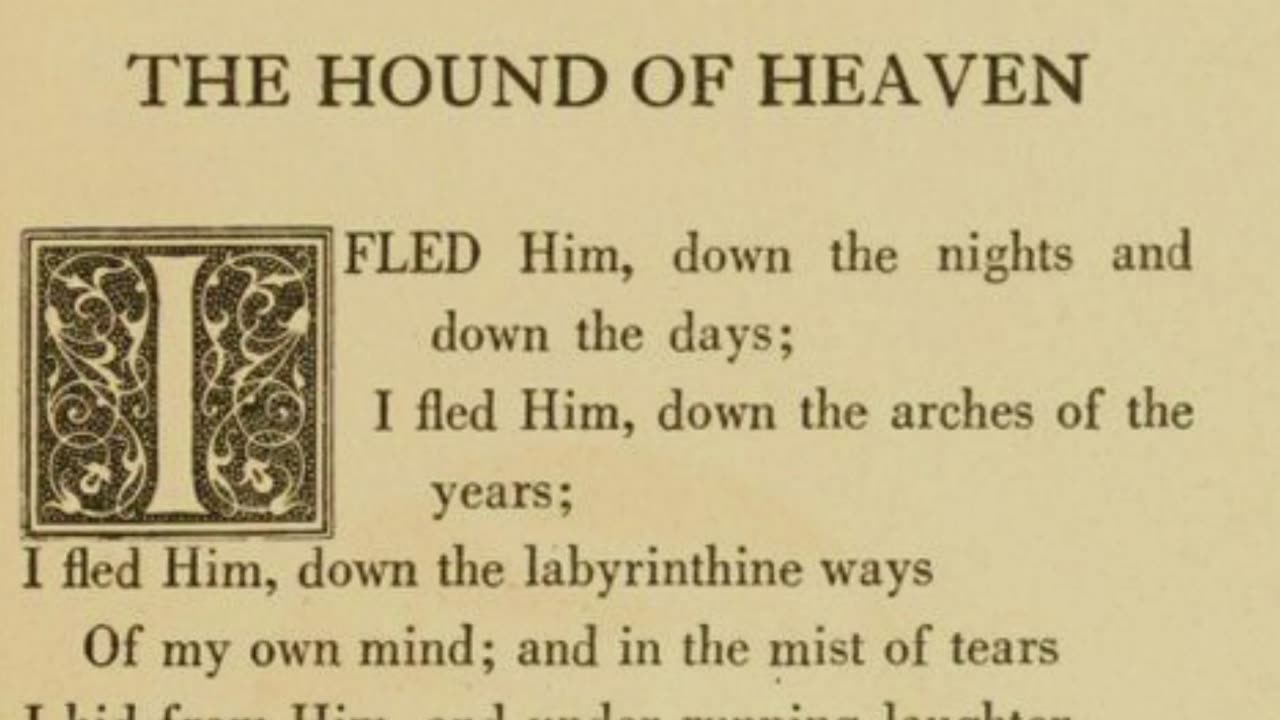 Hounds Of Heaven. Francis Thompson Read By Richard Burton