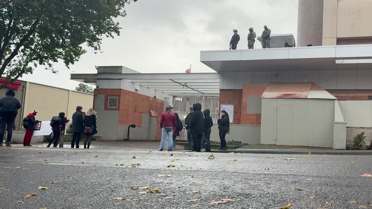 LIVE: Protest Outside Portland ICE Facility
