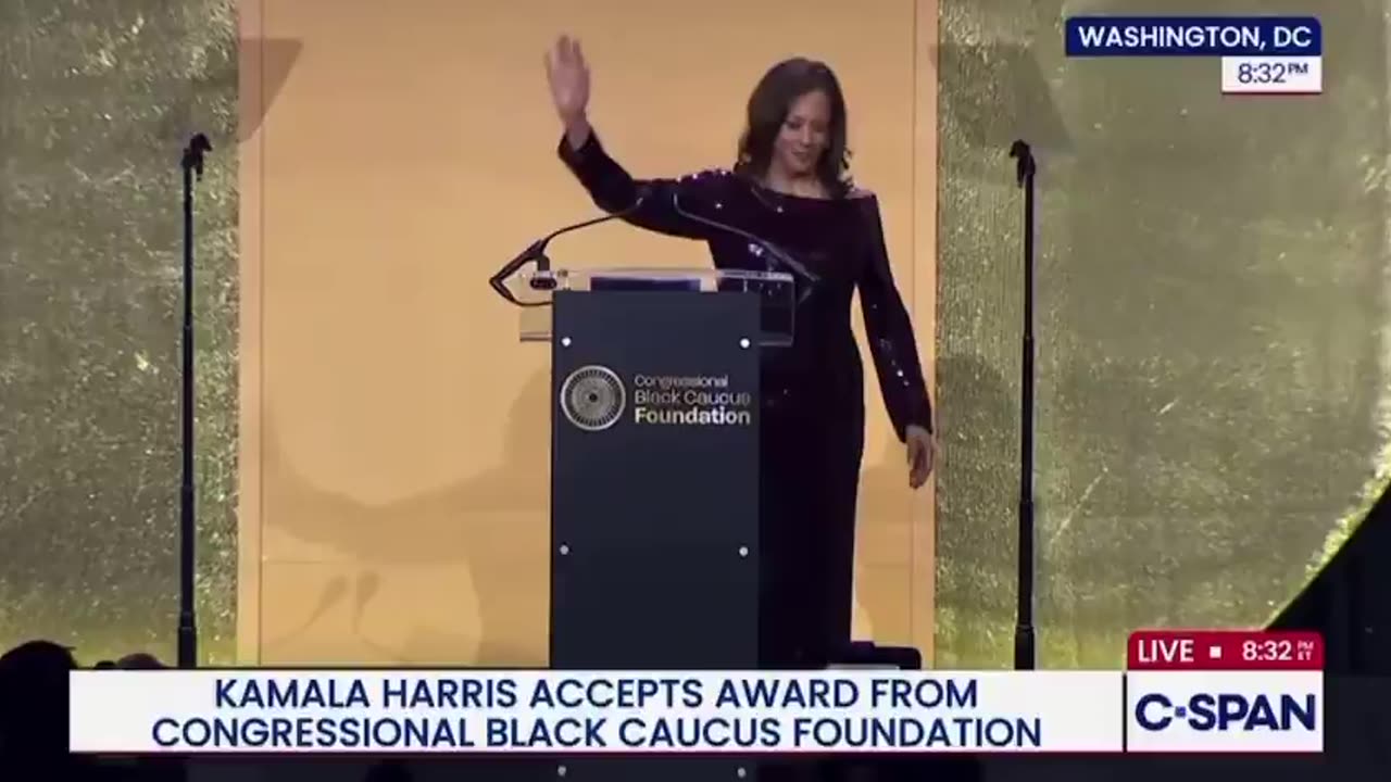 Kamala Harris Rages at Black Caucus Gala — Incites Leftist Violence: “We MUST Fight FIRE with FIRE!”