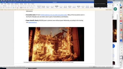 PEGGY HALL FROM THE HEALTHY AMERICAN GIVES HER OPINIONS ON THE ORCHESTRATED FIRES IN CALIFORNIA.