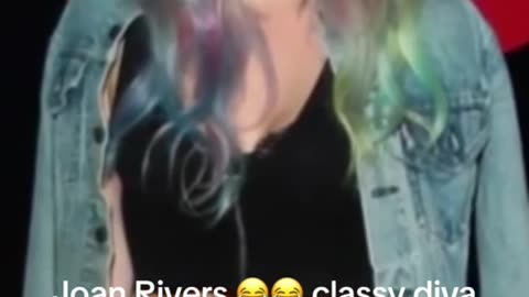 Joan Rivers classy diva