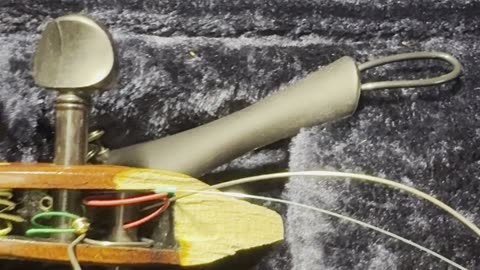 Violin scroll repair