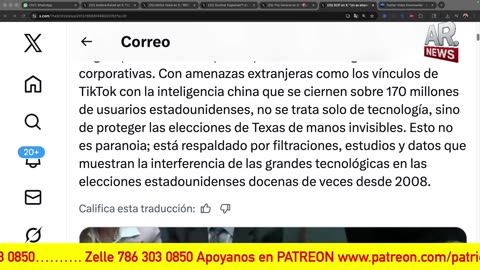 01/22/2026 Trump expulsa a los corruptos.