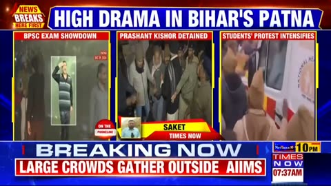 BPSC Protest_ Jan Suraaj Chief Prashant Kishor Detained By Bihar Police, High Drama In Patna