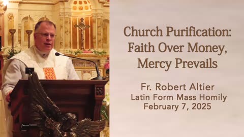 Church Purification: Faith Over Money, Mercy Prevails