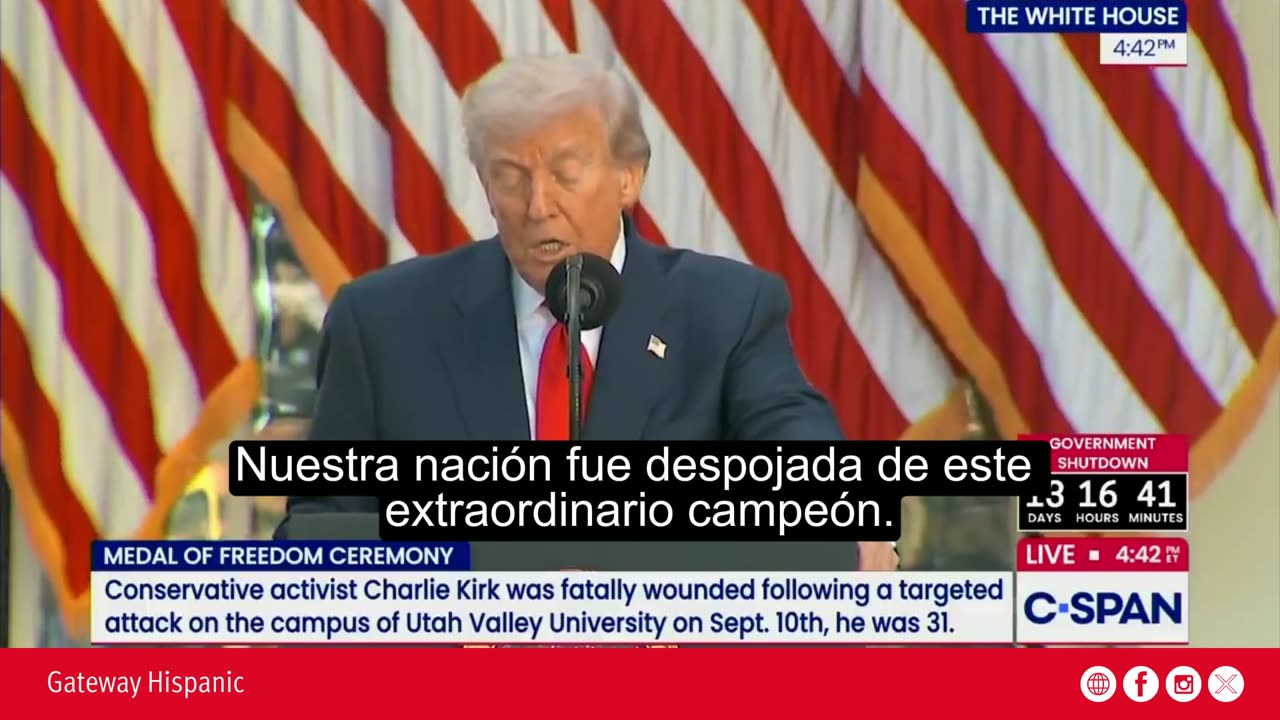 Trump: Charlie was a champion in every way