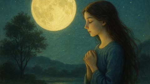 The Moon Keeper’s Daughter | A Calm Poetic Bedtime Story