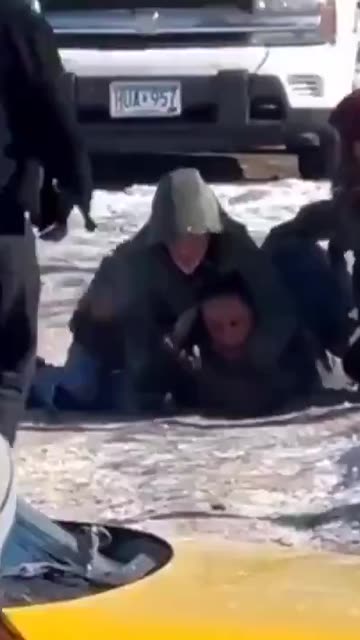 ICE has shot another protester this time with a non lethal round blowing off part of her hand