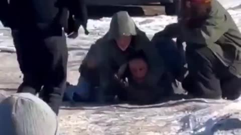 ICE has shot another protester this time with a non lethal round blowing off part of her hand