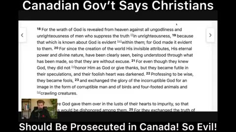 LGBT: Bible Scripture Promotes Hate Speech & Christians Should be Prosecuted