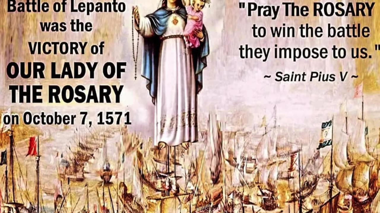 OUR LADY OF THE ROSARY 7th October