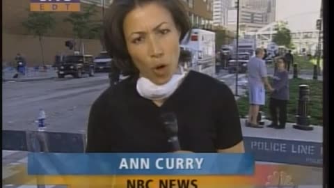 911 Sept 12 NBC Today Anne Curry Report From Ground Zero 1026 am