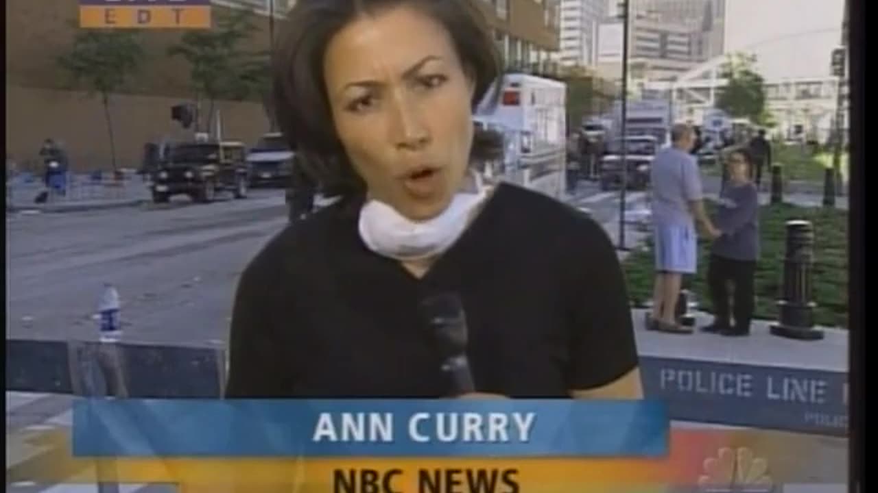 911 Sept 12 NBC Today Anne Curry Report From Ground Zero 1026 am