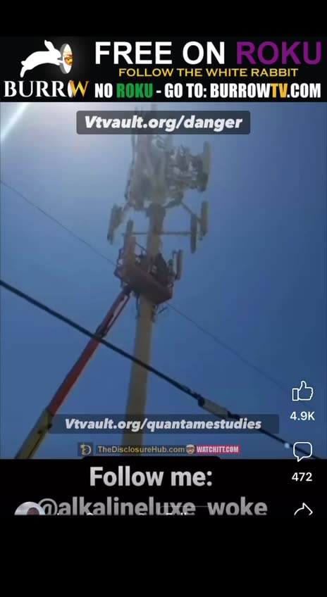 Red pilling cell tower workers We all need to do this!
