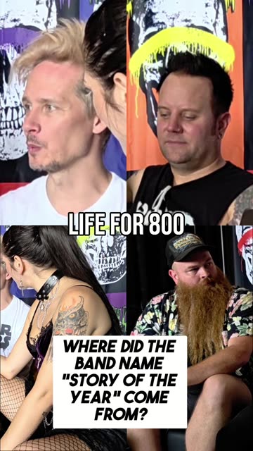 How Story of the Year got their name