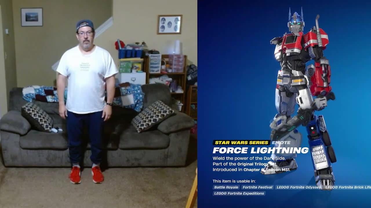 FFG Dance Fortnite Emotes Force Lightning