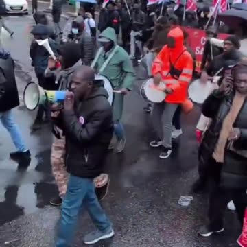 Asylum seekers in France want documents and a home.