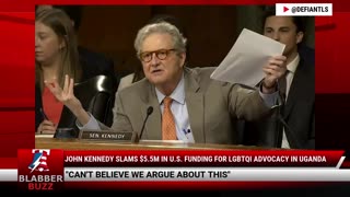 John Kennedy Slams $5.5M In U.S. Funding for LGBTQI Advocacy In Uganda