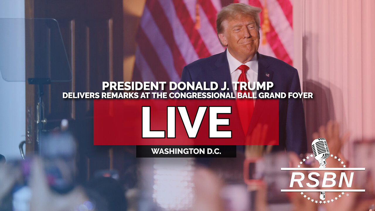 LIVE REPLAY: President Trump Delivers Remarks at the Congressional Ball Grand Foyer - 12/11/25