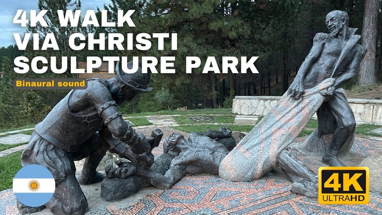 Via Christi Park: A Breathtaking Walking Tour of a Hidden Gem in Patagonia - 4K - 🇦🇷 Argentina
