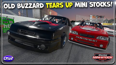 Old Buzzard Takes on South Boston in His iRacing Mini Stock – You Won’t Believe the Chaos!